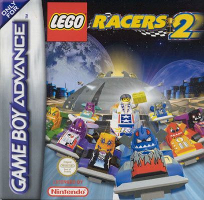 LEGO Racers 2 box art for GameBoy Advance